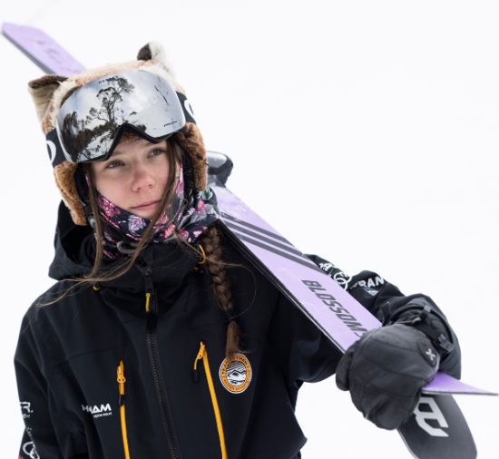 Ski Tech Team Rider Lulu Laird